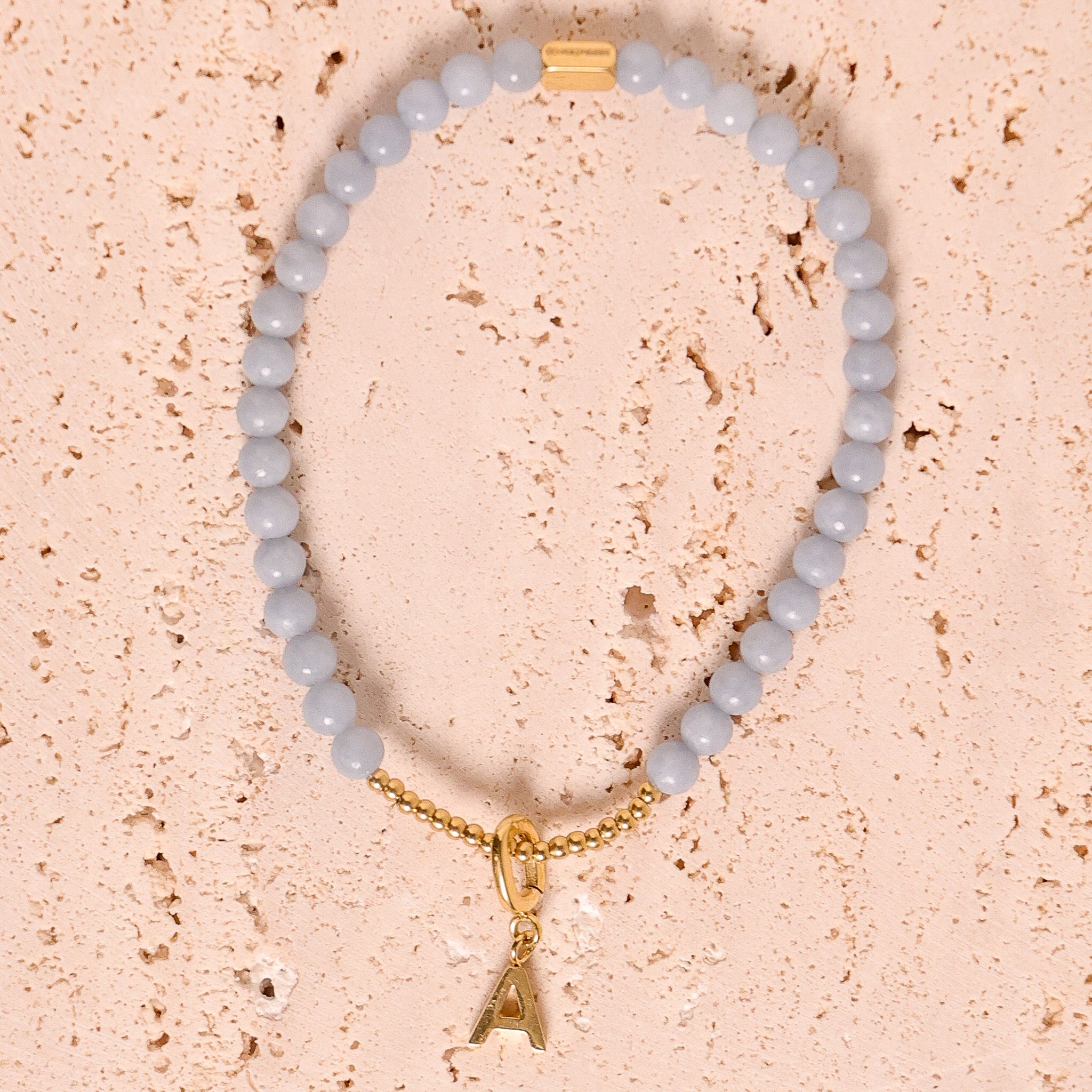 CHARM STACKER - BLUE ANGELITE