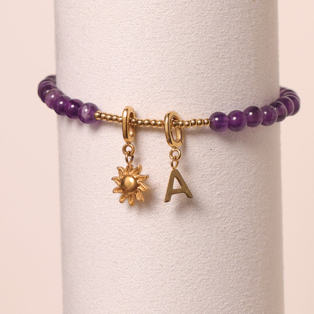 CHARM STACKER - AMETHYST