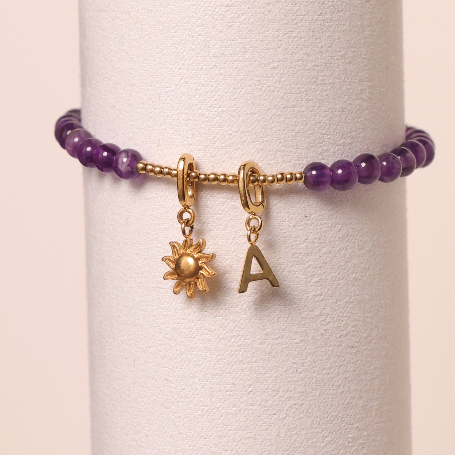 CHARM STACKER - AMETHYST