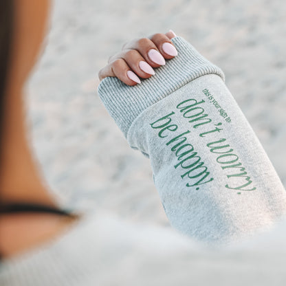 HAPPY IS THE NEW RICH - CREWNECK