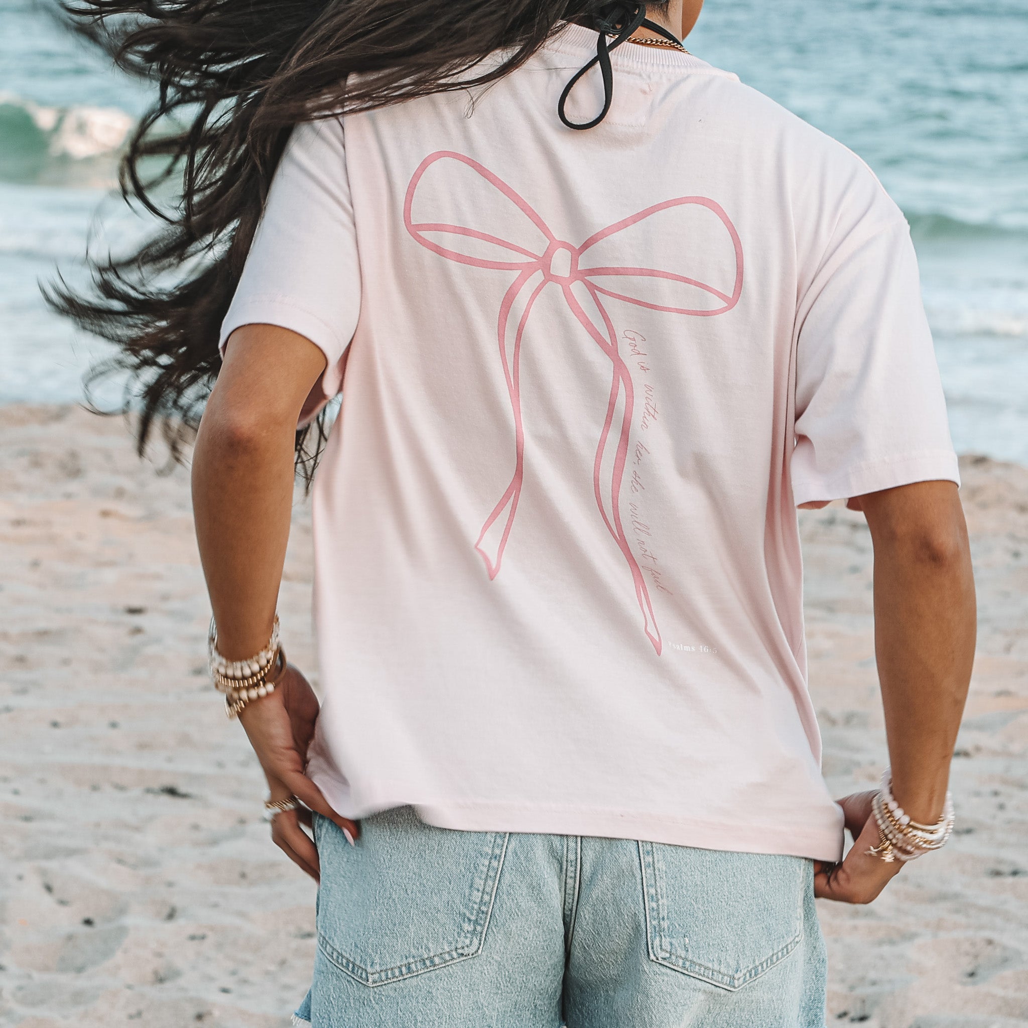 GOD IS WITHIN HER - CROP TEE