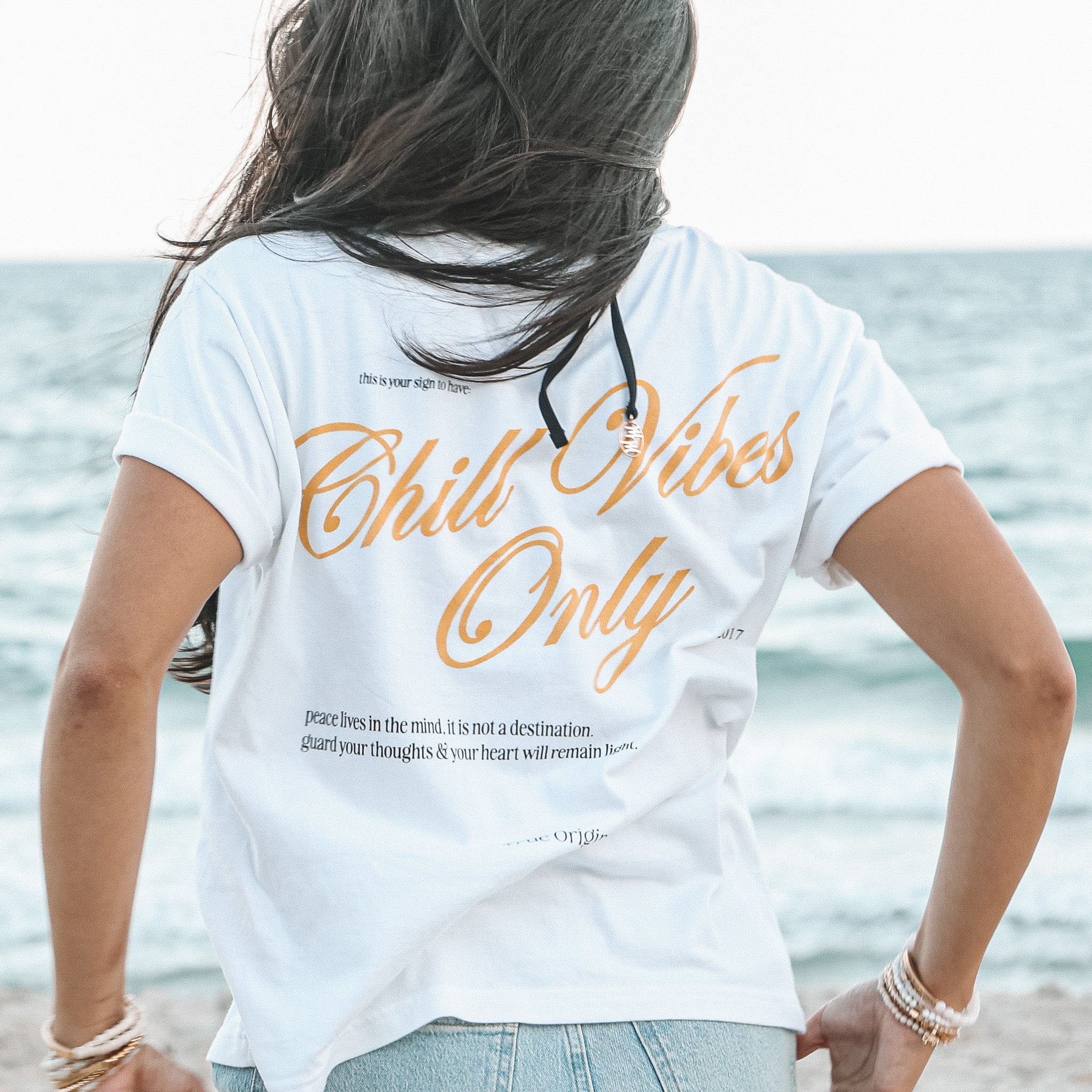 CHILL VIBES - CROP TEE