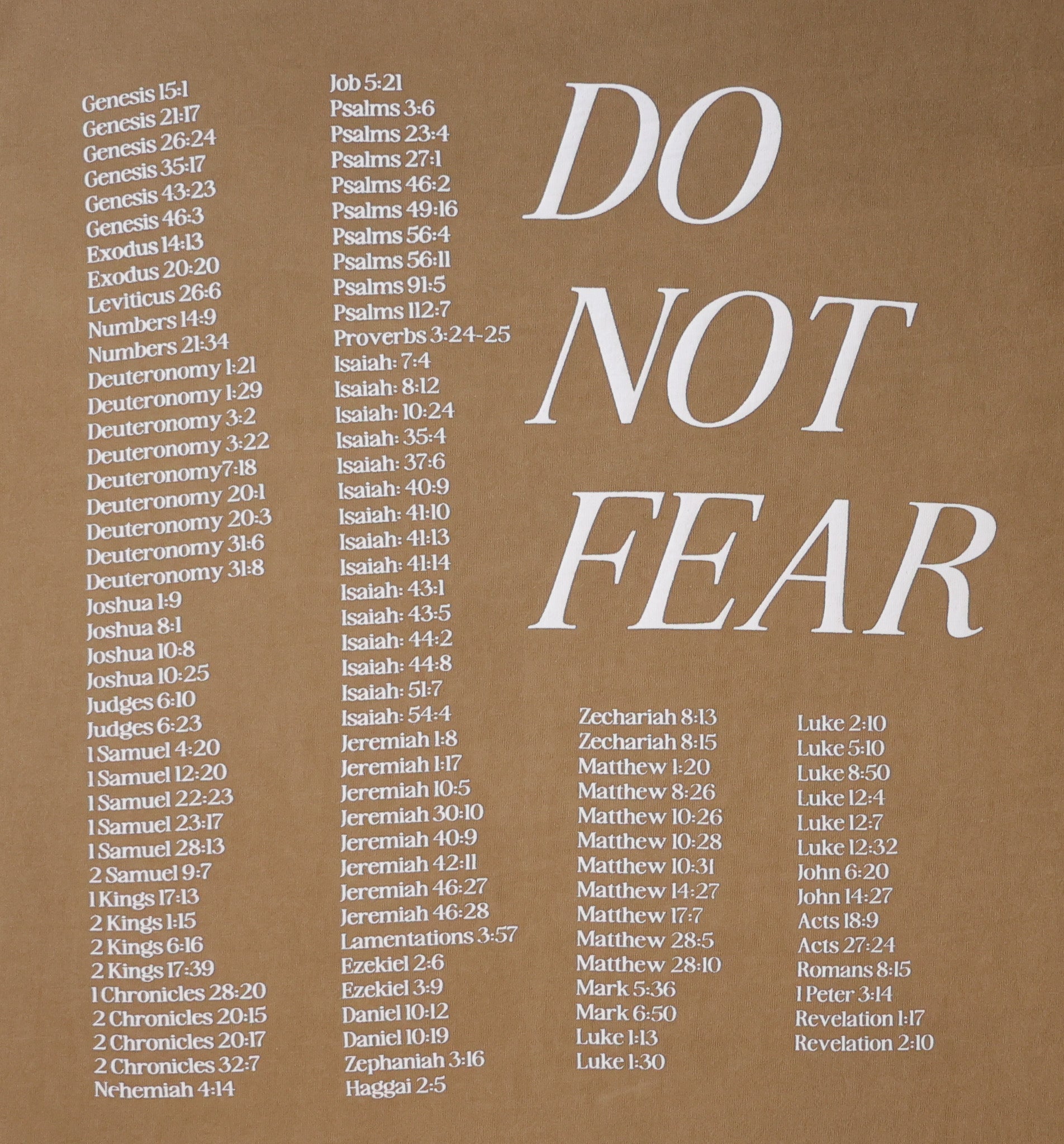 DO NOT FEAR - TEE