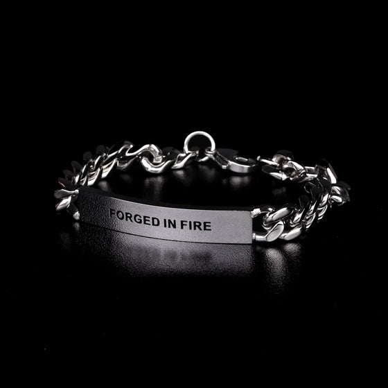 FORGED IN FIRE - MEN'S CHAIN BRACELET
