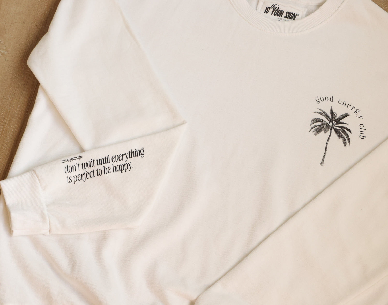 GOOD ENERGY CLUB - CREWNECK