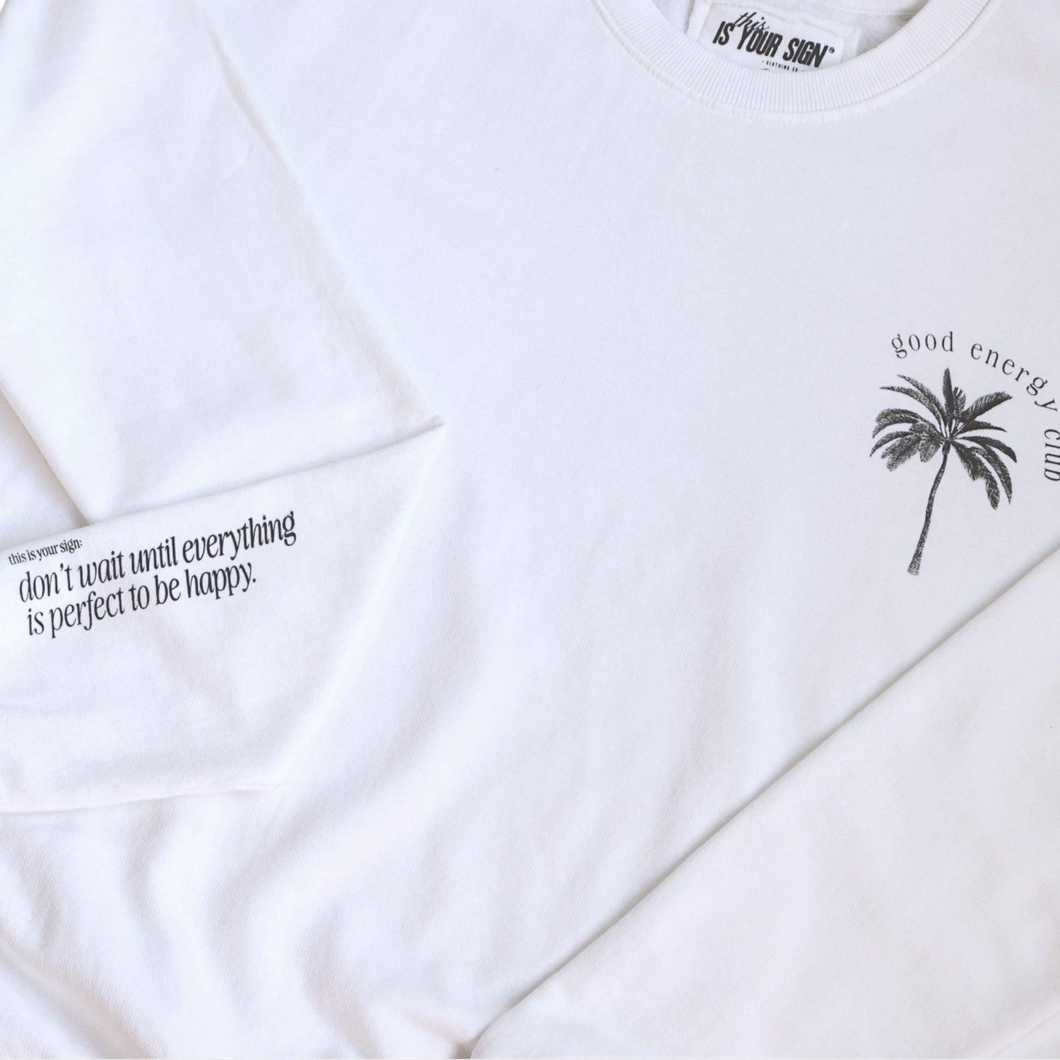 GOOD ENERGY CLUB - CREWNECK