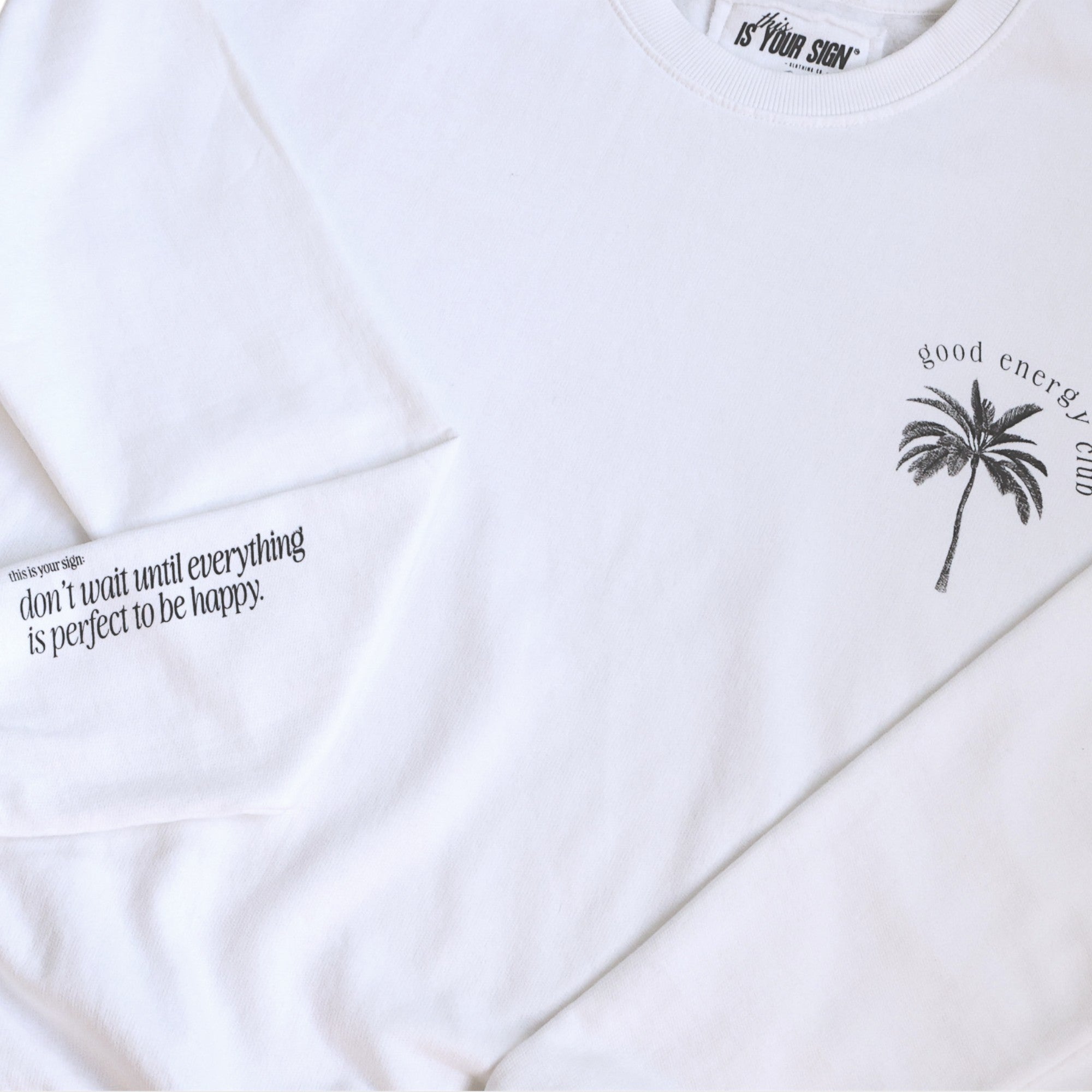 GOOD ENERGY CLUB - CREWNECK