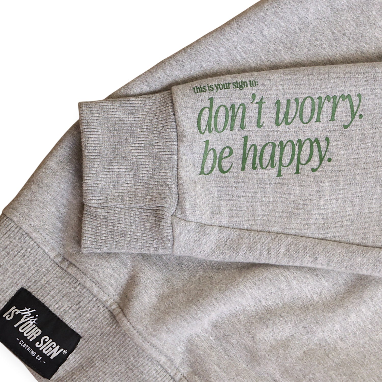 HAPPY IS THE NEW RICH - CREWNECK