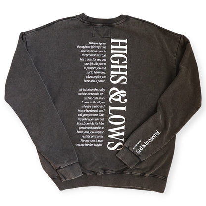 HIGHS AND LOWS - CREWNECK