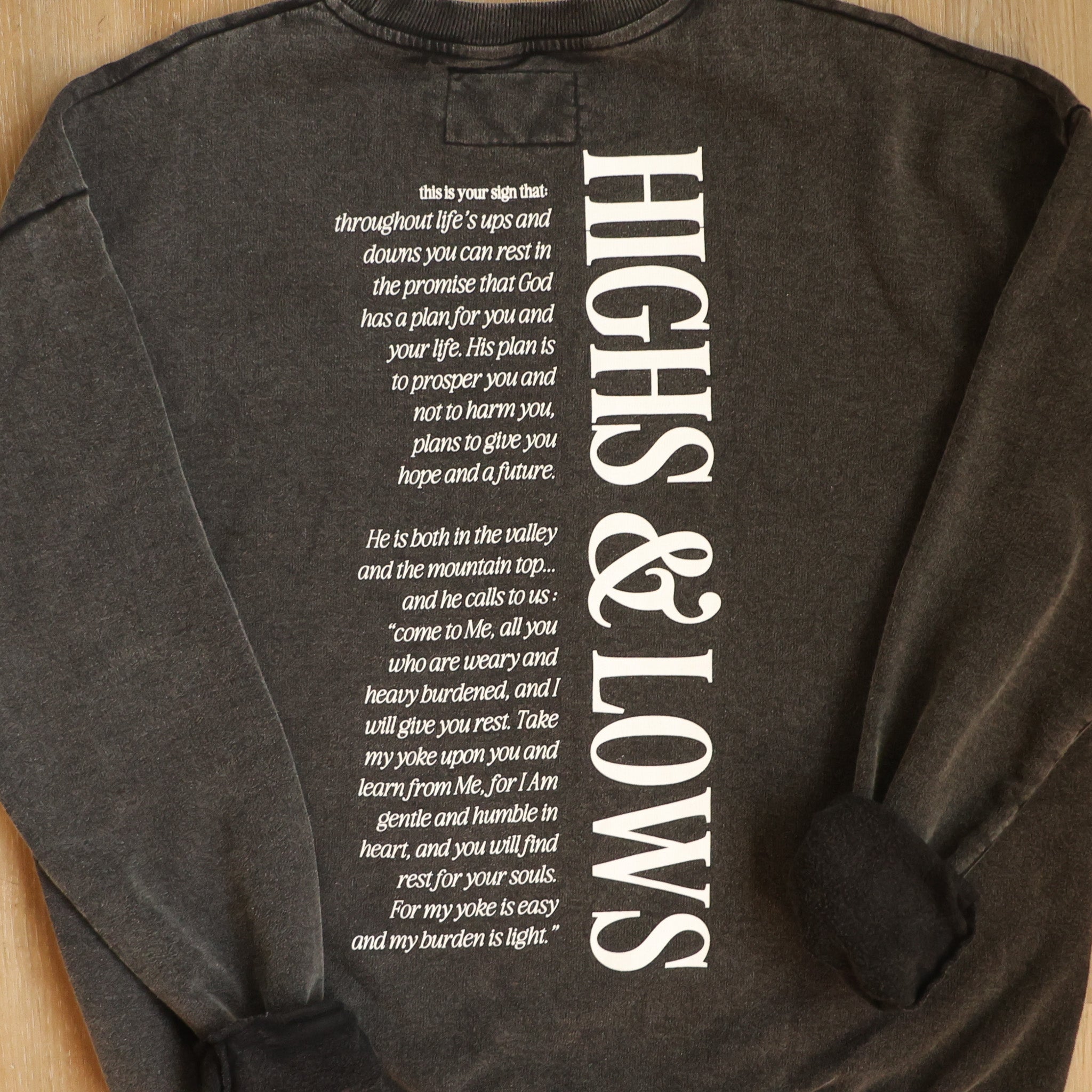 HIGHS AND LOWS - CREWNECK