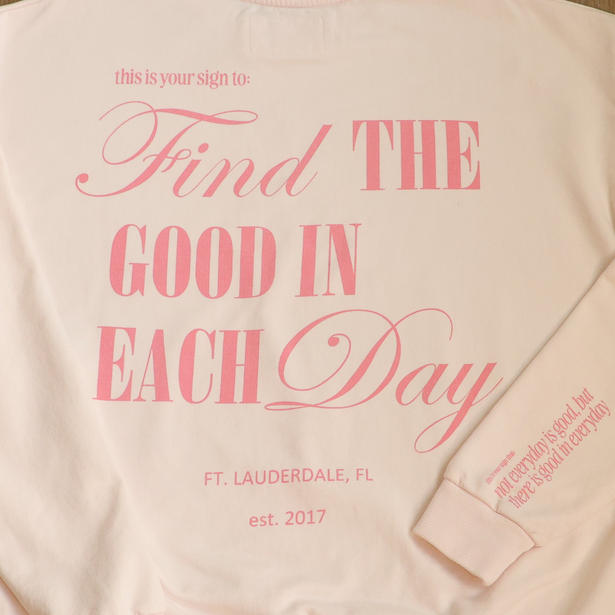 FIND THE GOOD - CREWNECK