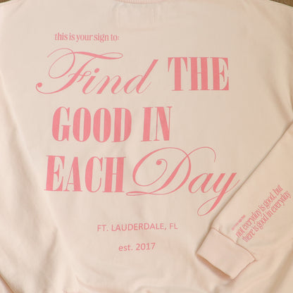 FIND THE GOOD - CREWNECK