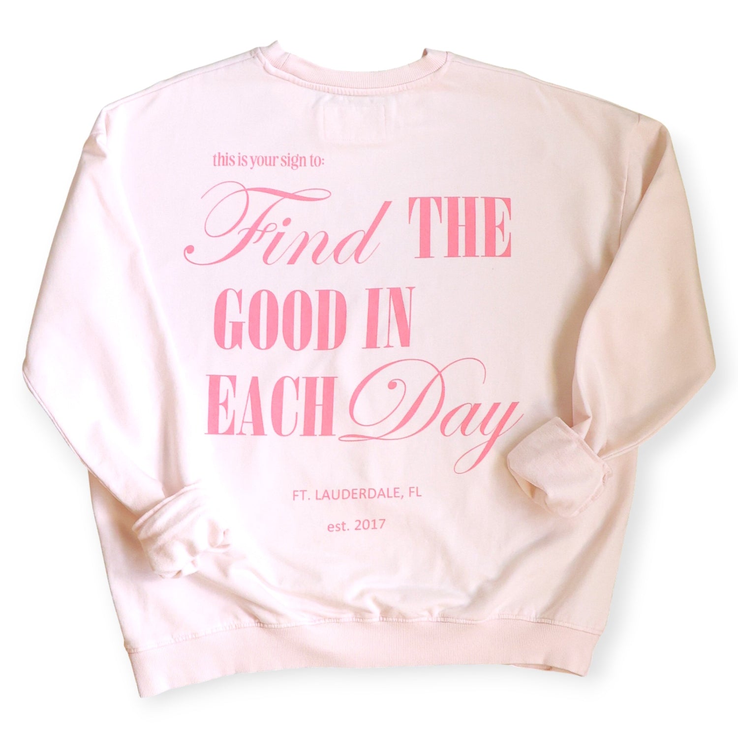 FIND THE GOOD - CREWNECK