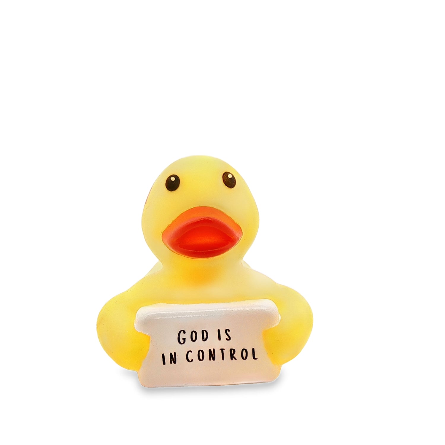 GOD IS IN CONTROL  - PUDDLES THE DUCK Mini  (Collector&