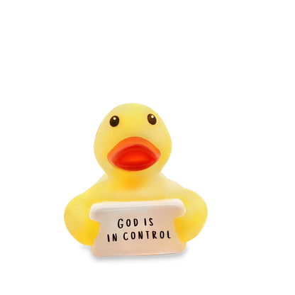 GOD IS IN CONTROL  - PUDDLES THE DUCK Mini  (Collector&