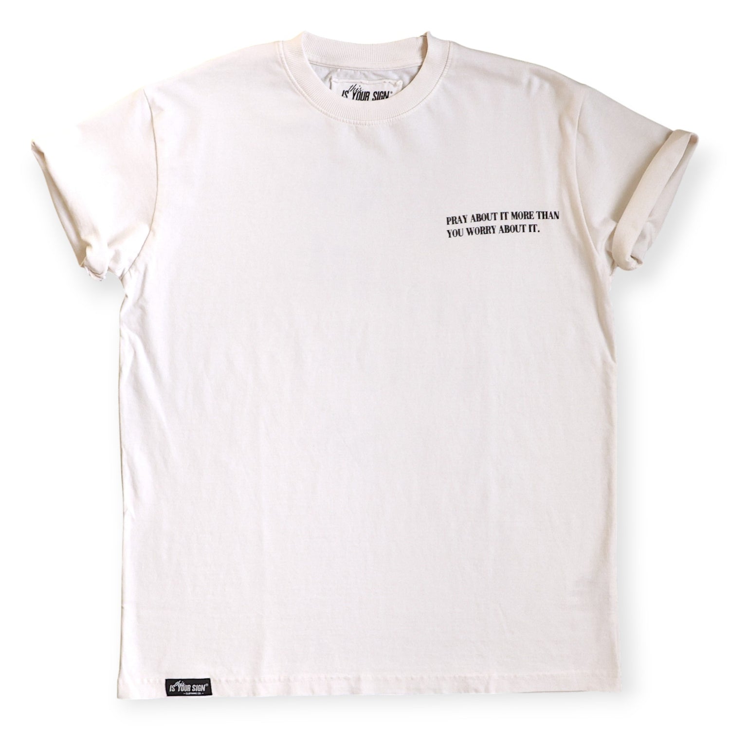 PRAY MORE. WORRY LESS - TEE
