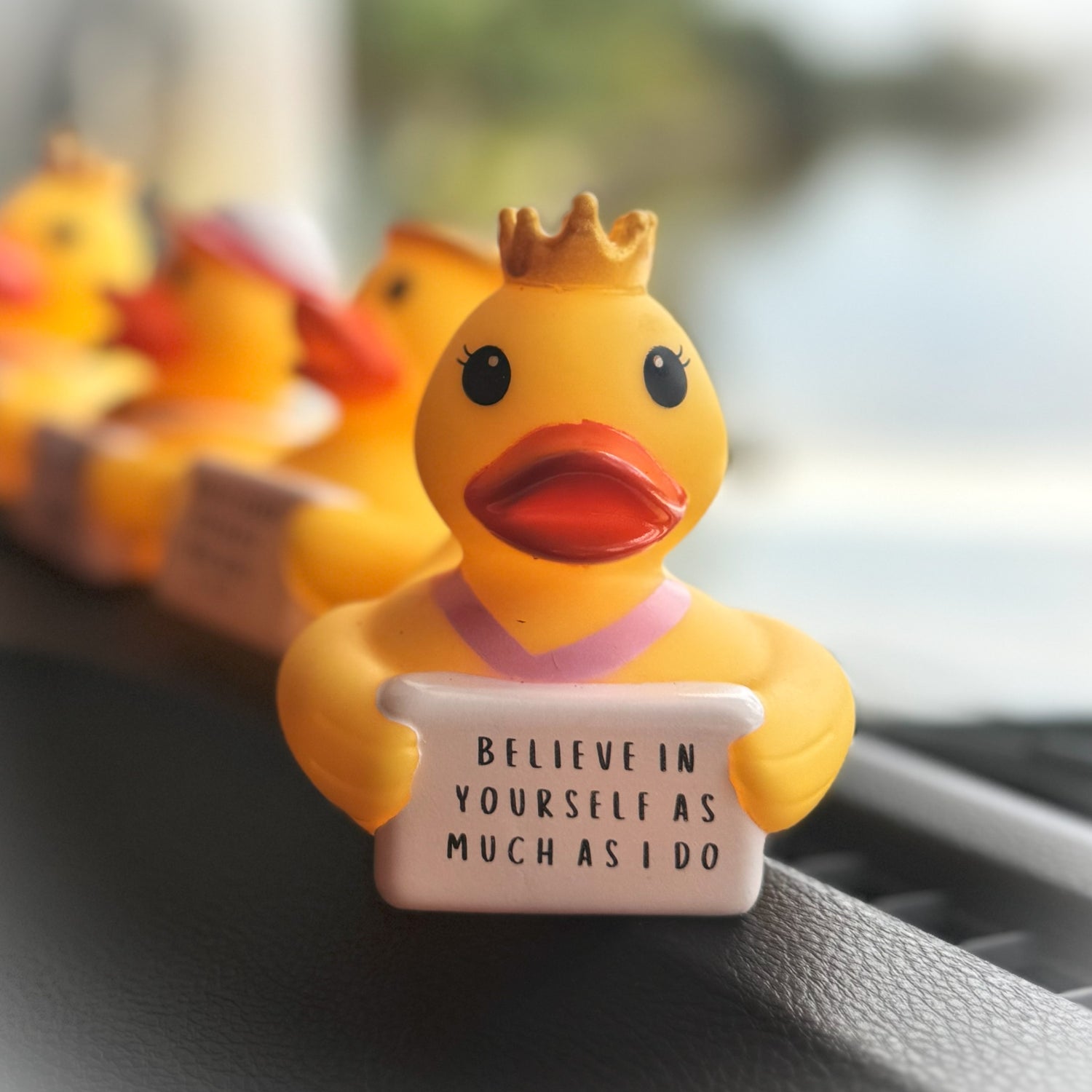 BELIEVE IN YOURSELF AS MUCH AS I DO - Princess Quackabella (Collector&