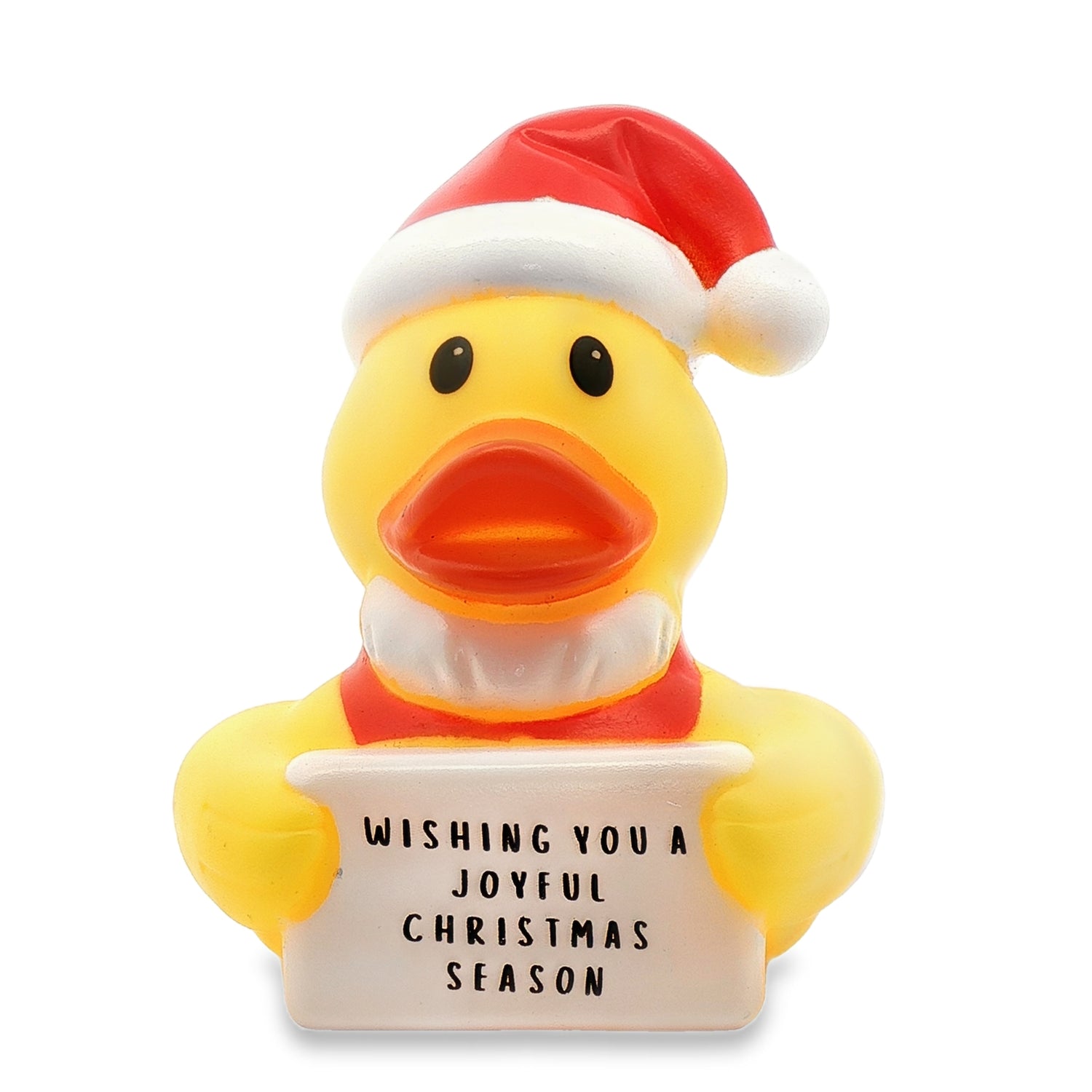 Wishing You a Joyful Christmas Season - Father Quackmas Christmas Duck (Collector&