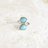 Amazonite Teardrop Ring - Inspiration Co.