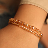 AMBER CRYSTAL - ACCENT BRACELET - Inspiration Co.