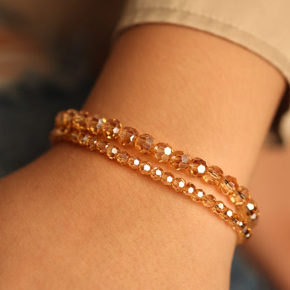 AMBER CRYSTAL - ACCENT BRACELET - Inspiration Co.