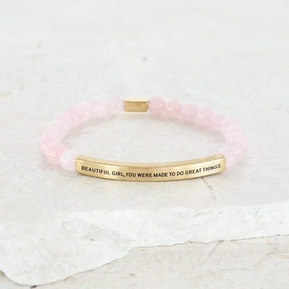 BEAUTIFUL GIRL YOU WERE MADE TO DO GREAT THINGS - Inspiration Co.