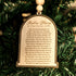Blessing of Vitality & Well Being - Christmas Blessings Ornament - Inspiration Co.
