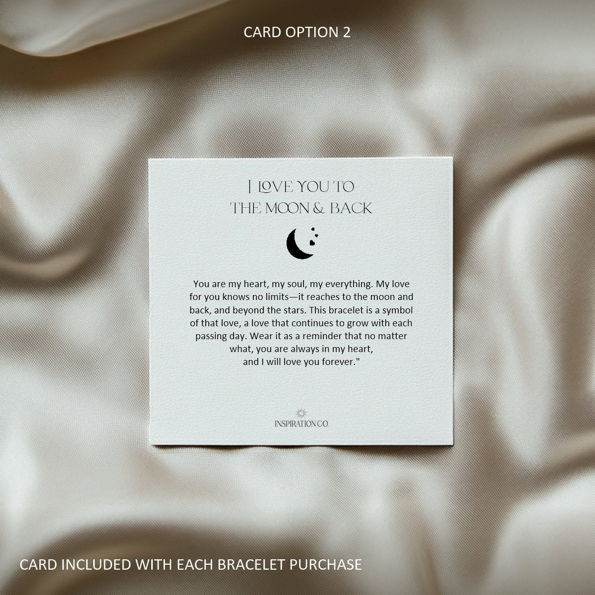 I LOVE YOU TO THE MOON AND BACK - Inspiration Co.