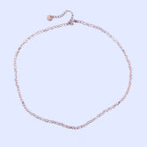 MICRO GEMSTONE NECKLACE - AMBER CRYSTAL - Inspiration Co.