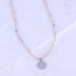 MICRO GEMSTONE NECKLACE - CHAMPAGNE CRYSTAL - Inspiration Co.