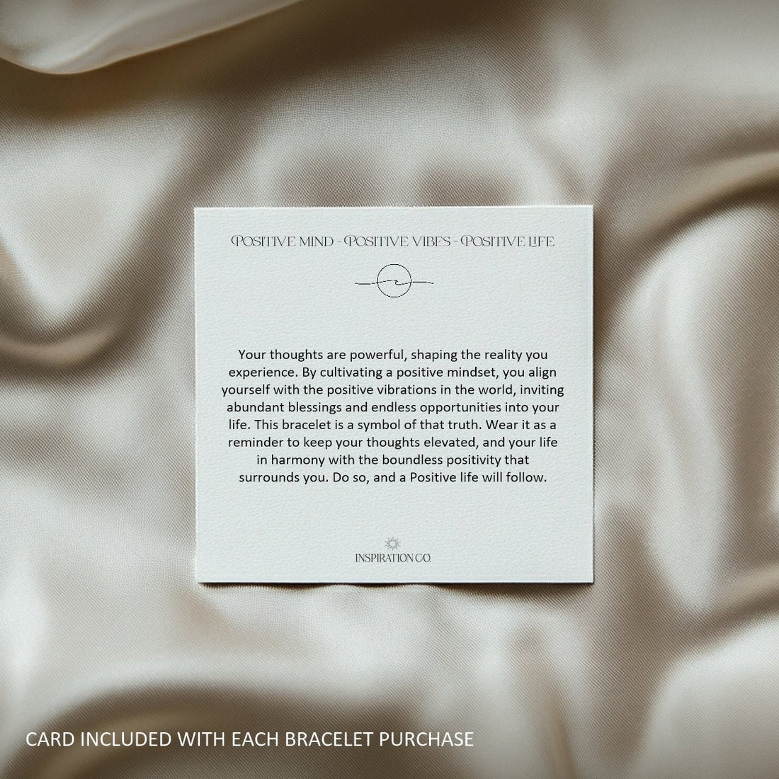 POSITIVE MIND - POSITIVE VIBES - POSITIVE LIFE - Mens Collection - Inspiration Co.