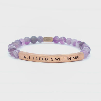 ALL I NEED IS WITHIN ME