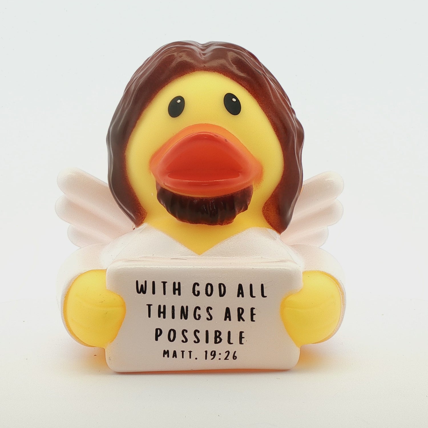 WITH GOD ALL THINGS ARE POSSIBLE - Jesus Duck (Collector&