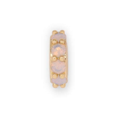 HALO BIRTHSTONE CHARM - MOONSTONE (JUNE)