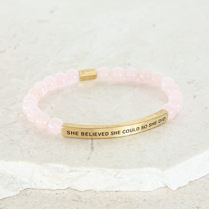 SHE BELIEVED SHE COULD SO SHE DID - Inspiration Co.