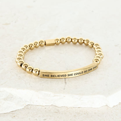 SHE BELIEVED SHE COULD SO SHE DID - Inspiration Co.