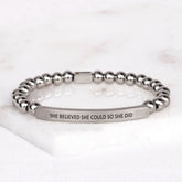 SHE BELIEVED SHE COULD SO SHE DID - Inspiration Co.