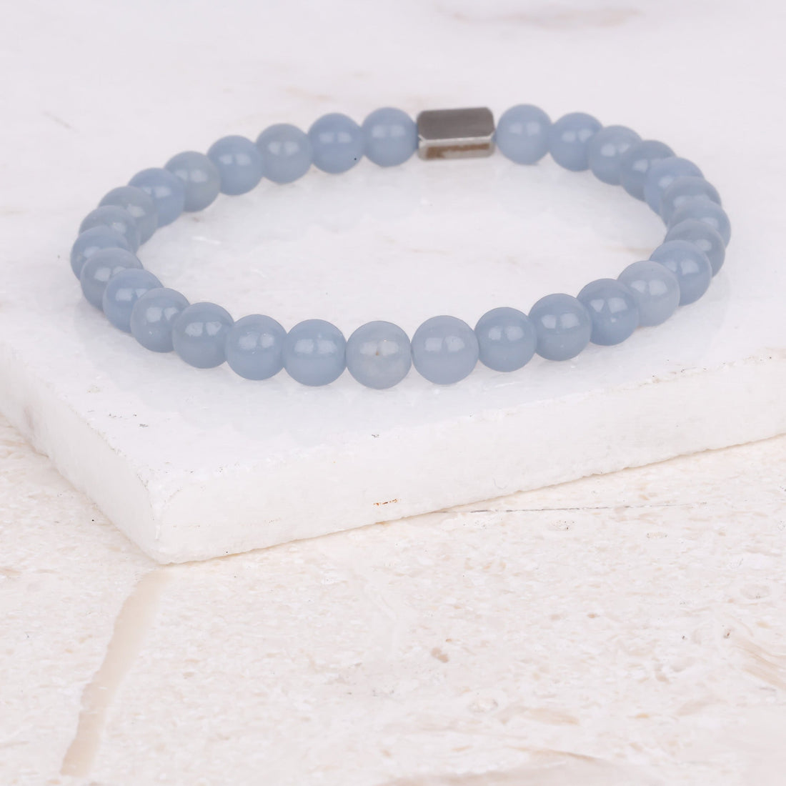 ACCENT BRACELET - BLUE ANGELITE - Inspiration Co.