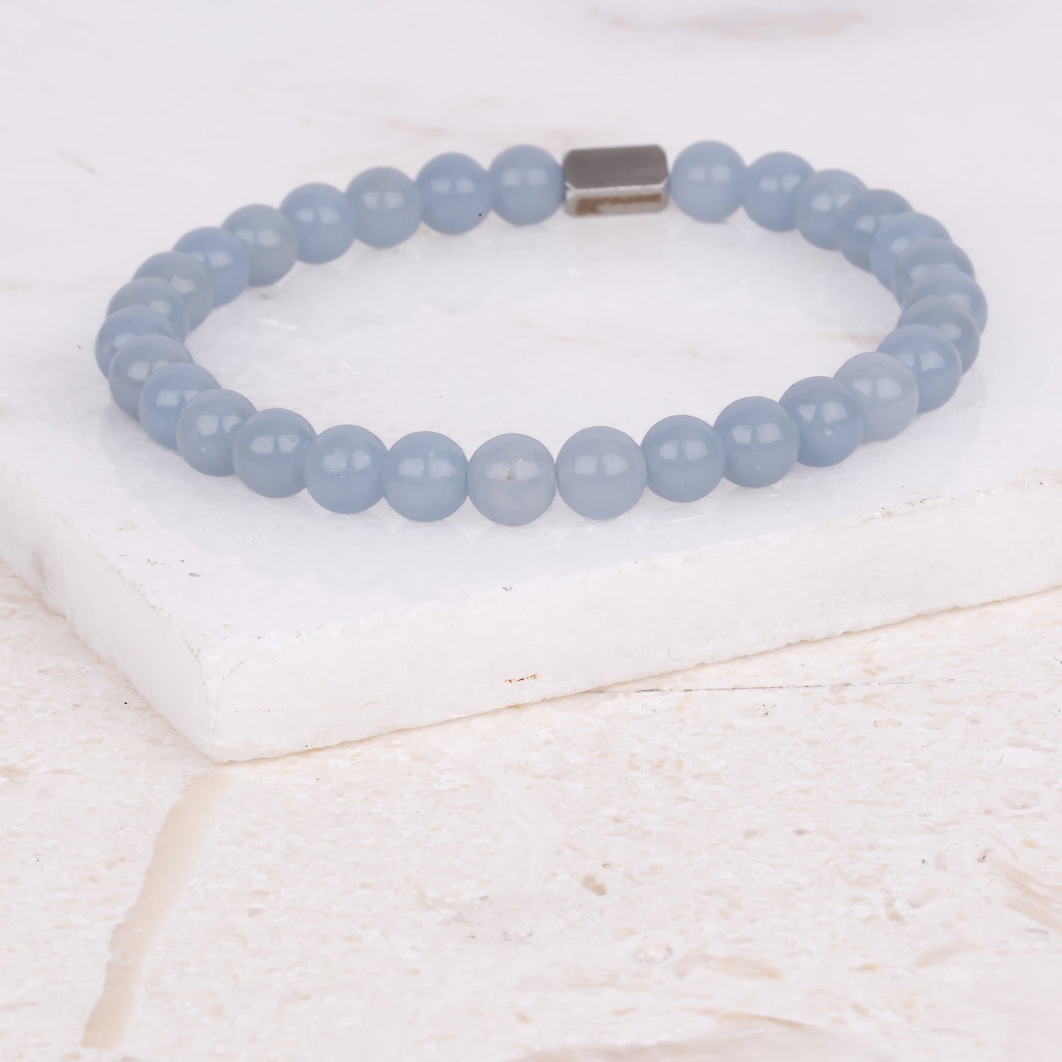 ACCENT BRACELET - BLUE ANGELITE - Inspiration Co.