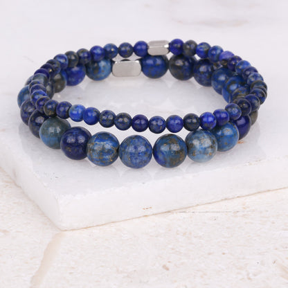 ACCENT BRACELET - BLUE LAPIS - Inspiration Co.