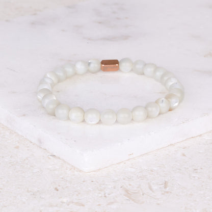 ACCENT BRACELET -MOTHER OF PEARL - Inspiration Co.