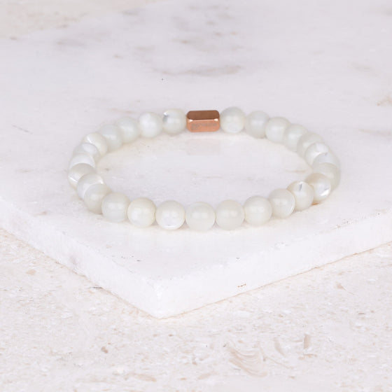 ACCENT BRACELET -MOTHER OF PEARL - Inspiration Co.