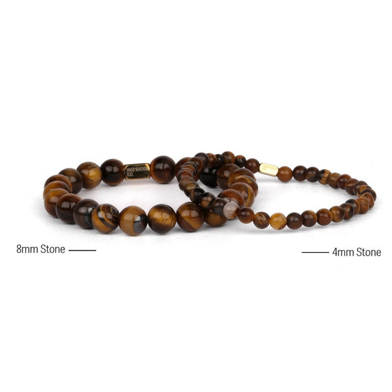 ACCENT BRACELET - TIGER EYE - Inspiration Co.