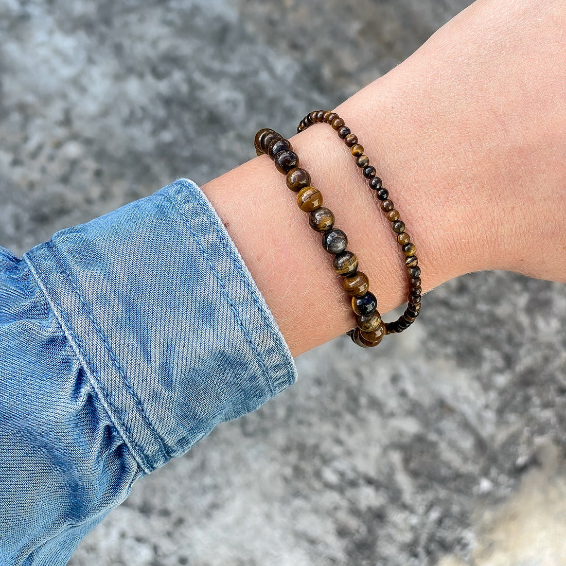 ACCENT BRACELET - TIGER EYE - Inspiration Co.