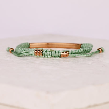 ALWAYS MY DAUGHTER, FOREVER MY FRIEND ROPE BRACELET - Inspiration Co.