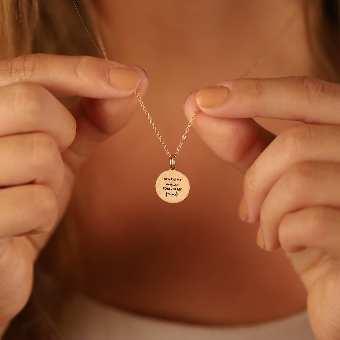 ALWAYS MY MOTHER, FOREVER MY FRIEND PENDANT - Inspiration Co.