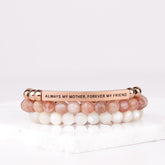 ALWAYS MY MOTHER MULTI STONE GIFT SET - MOTHER OF PEARL - Inspiration Co.