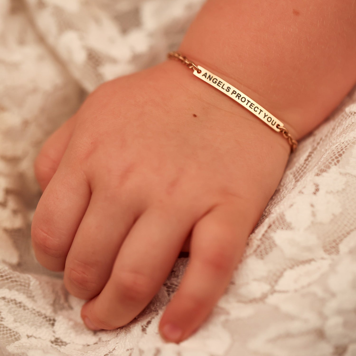 ANGELS PROTECT YOU - KIDS CHAIN BRACELET - Inspiration Co.