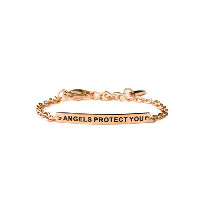 ANGELS PROTECT YOU - KIDS CHAIN BRACELET - Inspiration Co.