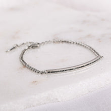  BE ANXIOUS FOR NOTHING LET YOUR PRAYERS BE KNOWN - DAINTY CHAIN BRACELET - Inspiration Co.